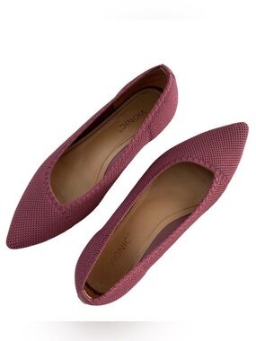 Perfect Vionic Dahlia Flats Knit Pointed Toe Orthotic Vio-Motion 7.5B